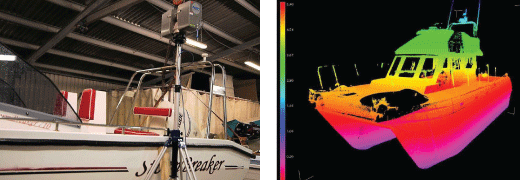 hull form surveys 3D laser scanning